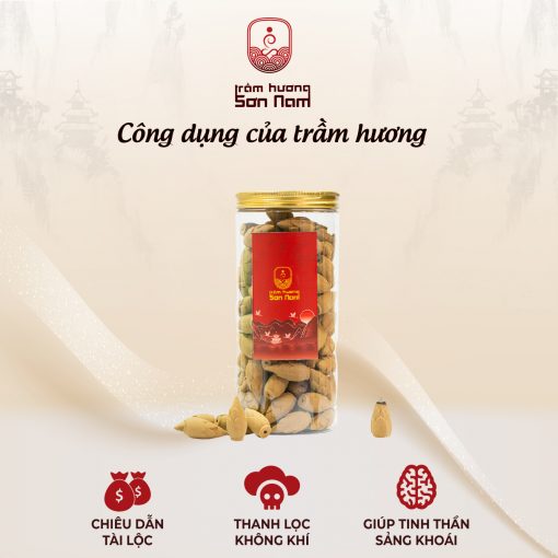 nụ trầm hương thác khói tự nhiên